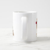 Golden Retriever Love Jumbo-Tasse (Rückseite)