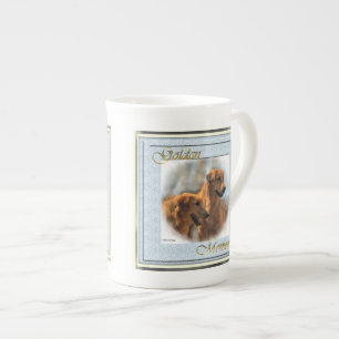 Golden Retriever Lovers Kunst und Kultur Porzellantasse
