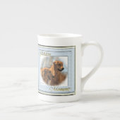 Golden Retriever Lovers Kunst und Kultur Porzellantasse (Rechts)