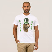 Golden Retriever Lucky Paws T-Shirt (Vorne ganz)