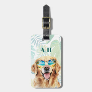 Golden Retriever Luggage Tag Gepäckanhänger