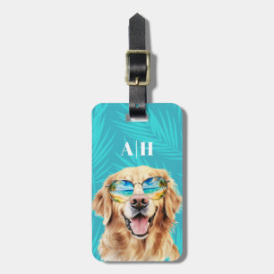 Golden Retriever Luggage Tag Gepäckanhänger