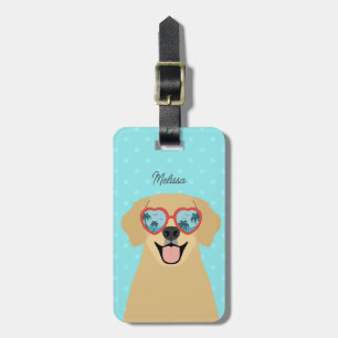 Golden Retriever Luggage Tags Gepäckanhänger
