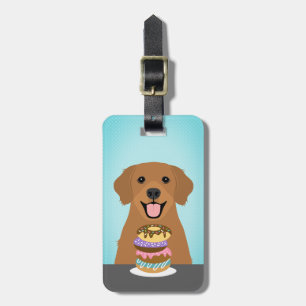 Golden Retriever Luggage Tags Gepäckanhänger
