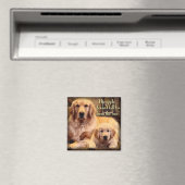 Golden Retriever Magnet (In Situ (Geschirrspüler))