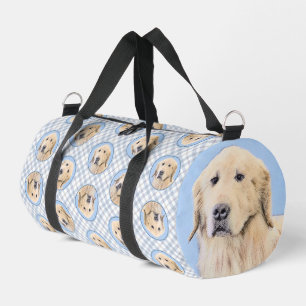 Golden Retriever Malerei Niedlich Original Hunde K Duffle Bag