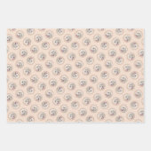 Golden Retriever Malerei Niedlich Original Hunde K Geschenkpapier Set (Vorderseite)