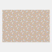 Golden Retriever Malerei Niedlich Original Hunde K Geschenkpapier Set (Vorderseite 3)