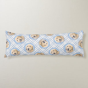 Golden Retriever Malerei Niedlich Original Hunde K Seitenschläferkissen