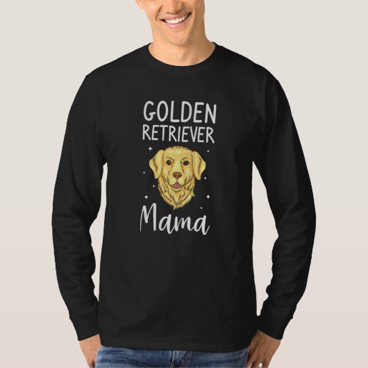 Golden Retriever Mama Animal Dog T-Shirt (Vorderseite)