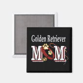 Golden Retriever Mama Geschenke Magnet (Vorderseite/Rückseite)
