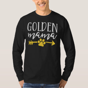 Golden Retriever Mama Hund Mama Rescue Adoptier T-Shirt