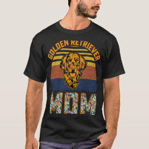 Golden Retriever Mama Hund Sprüche T-Shirt