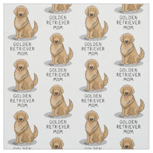 Golden Retriever Mama - Hunde Mama Stoff