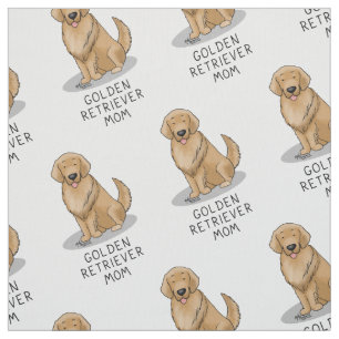 Golden Retriever Mama - Hunde Mama Stoff