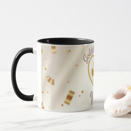 Golden Retriever Mama Individuelle Kaffeetasse (Mit Donut)