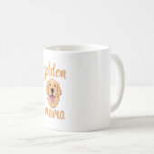 Golden Retriever Mama Kaffeetasse (VorderseiteRechts)