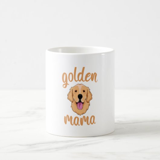 Golden Retriever Mama Kaffeetasse (Mittel)