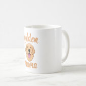 Golden Retriever Mama Kaffeetasse (VorderseiteRechts)