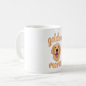 Golden Retriever Mama Kaffeetasse (Vorderseite Links)