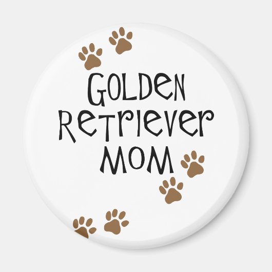 Golden Retriever Mama Magnet (Vorne)