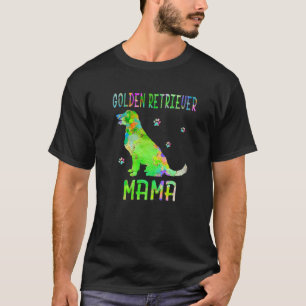 Golden Retriever Mama Mama Lover T-Shirt
