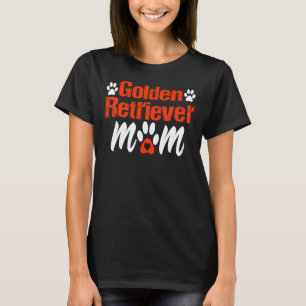 Golden Retriever Mama Muttertag Hund Mama T-Shirt
