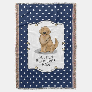 Golden Retriever Mama - Niedliche Hunde Mama Decke