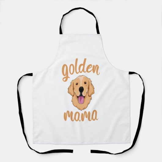 Golden Retriever Mama Schürze (Vorderseite)