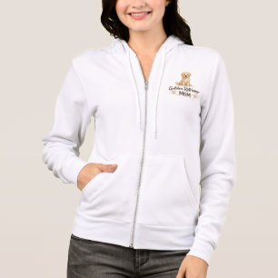 Golden Retriever Mama Süße Hunde Kunst Hoodie