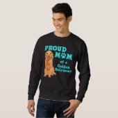 GOLDEN-RETRIEVER MAMA SWEATSHIRT (Vorne ganz)