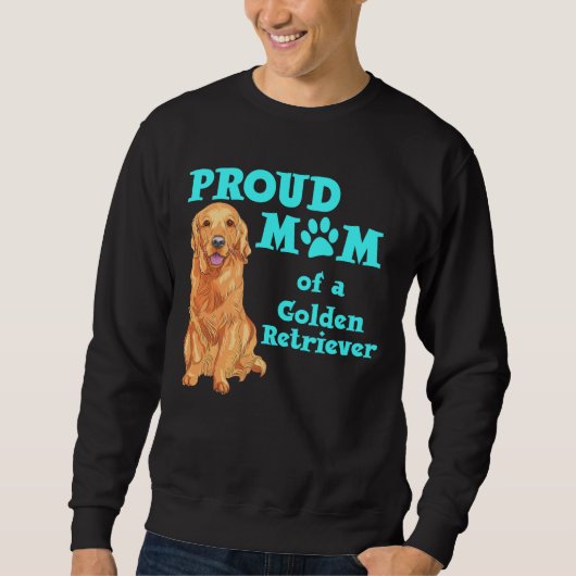 GOLDEN-RETRIEVER MAMA SWEATSHIRT (Vorderseite)