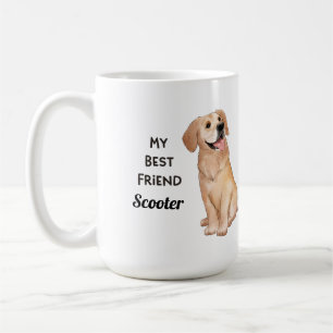 Golden Retriever Mein bester Freund Benutzerdefini Kaffeetasse