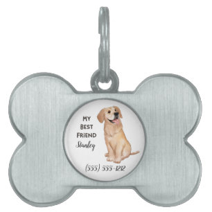 Golden Retriever Mein bester Freund, eigener Hunde Tiermarke