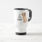 Golden Retriever Mein bester Freund Individuelle N Reisebecher (VorderseiteRechts)