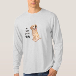 Golden Retriever Mein bester Freund Individuelle N T-Shirt