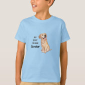 Golden Retriever Mein bester Freund Individuelle N T-Shirt (Vorderseite)