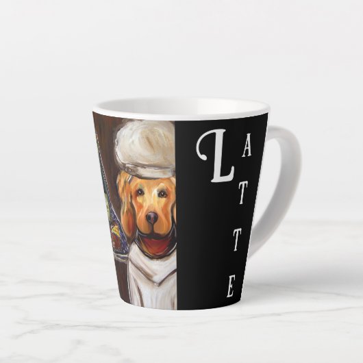 GOLDEN RETRIEVER MILCHTASSE (Rechte Ecke)