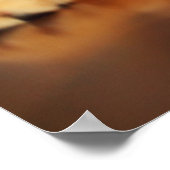 Golden Retriever mit Basketballspielzeug Poster (Ecke)