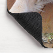 Golden Retriever mit Frosch Mousepad (Ecke)