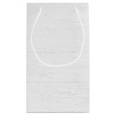 Golden Retriever mit Lipstick Kisses Kleine Geschenktüte (Rückseite)