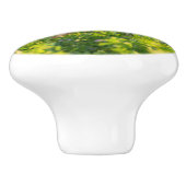 Golden Retriever mit Tennisball Keramikknauf (Seitenansicht)