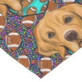 Golden Retriever Mittelgroßer Tischläufer (Ecke)