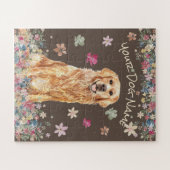 Golden Retriever Mittelhundebraun Puzzle (Horizontal)