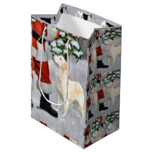 Golden Retriever Mittlere Geschenktüte