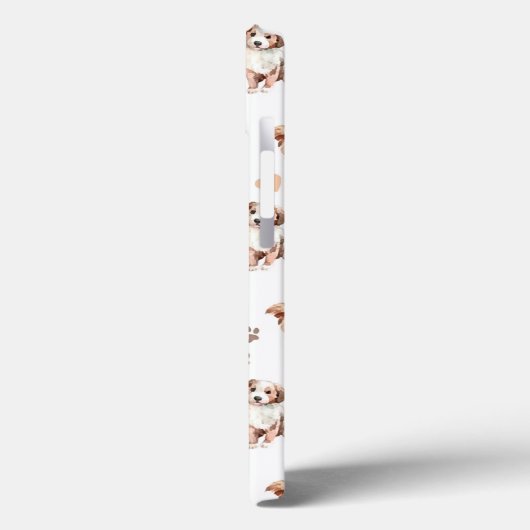 Golden Retriever Mom Pattern Case-Mate iPhone Hülle (Rückseite / Links)