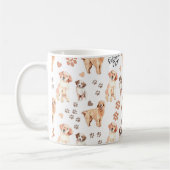 Golden Retriever Mom Pattern Kaffeetasse (Links)