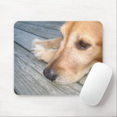 Golden retriever Mousepad (Mit Mouse)