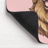 Golden Retriever Mousepad (Ecke)