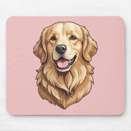Golden Retriever Mousepad (Vorne)